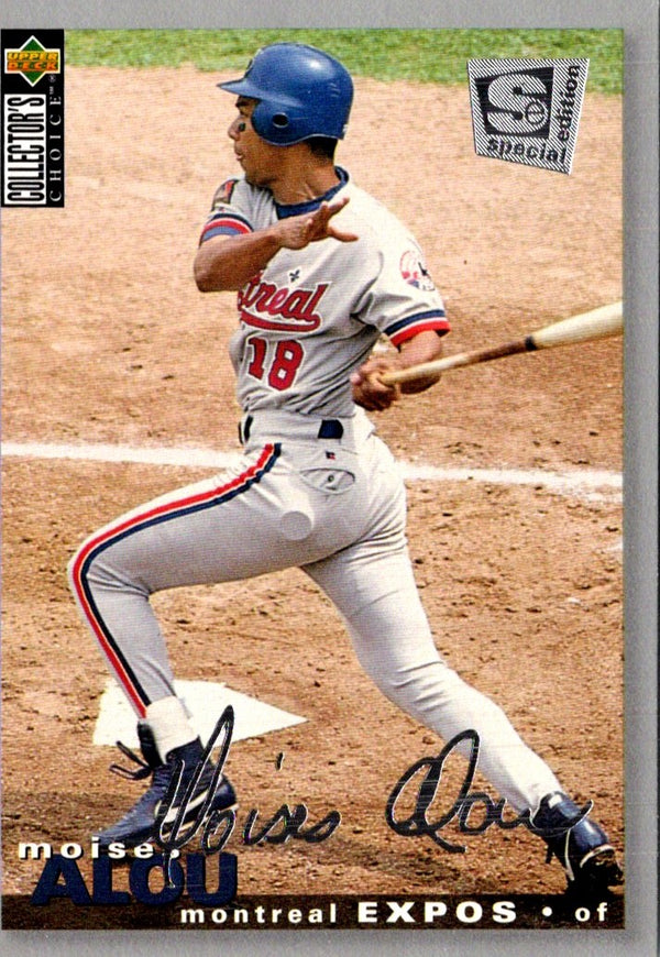 1995 Collector's Choice SE Gold Signature Moises Alou #104