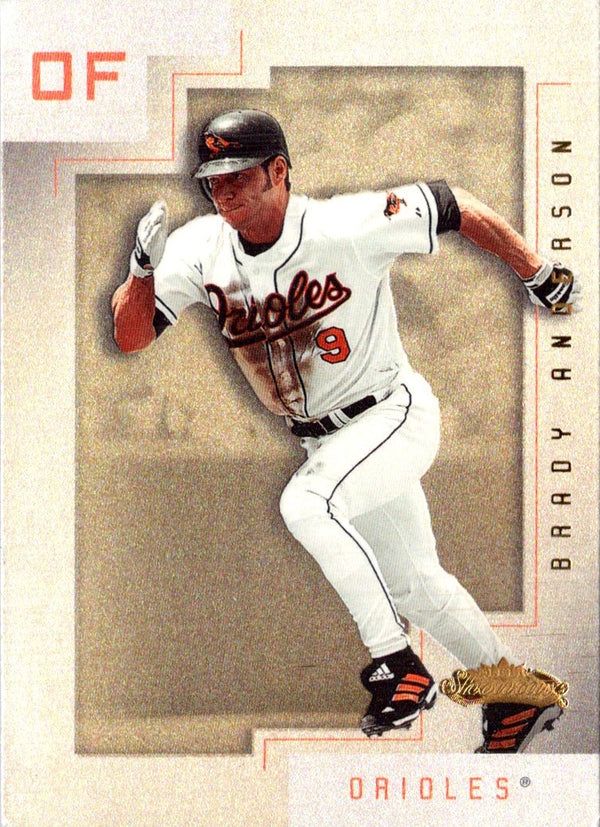 2001 Fleer Showcase Brady Anderson #39