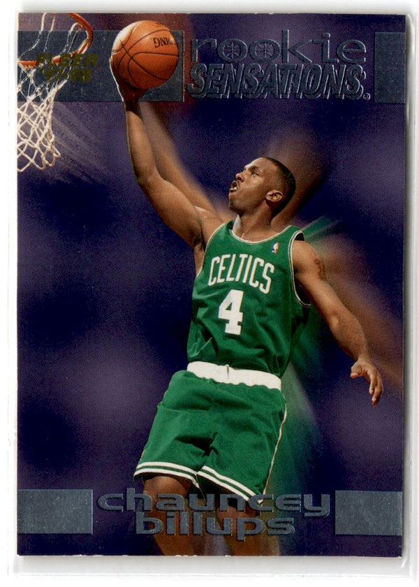 1998 Fleer Brilliants Blue Chauncey Billups #69B