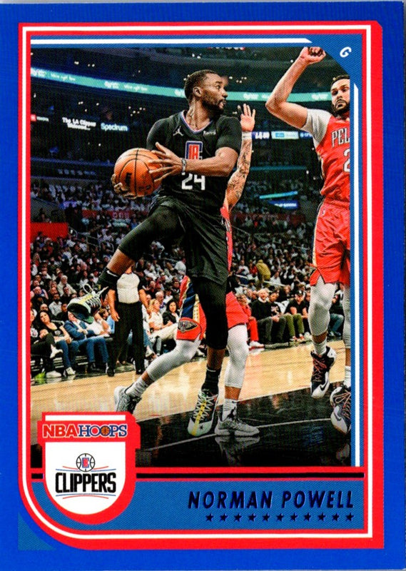 2022 Hoops Blue Norman Powell #182