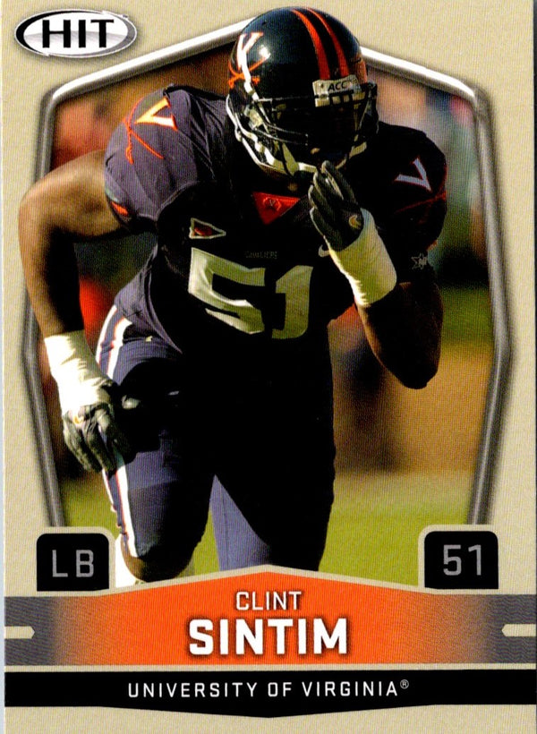 2009 SAGE HIT Glossy Clint Sintim #65