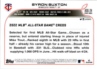 2022 Topps Update 2022 MLB All-Star Game Byron Buxton #ASG-24