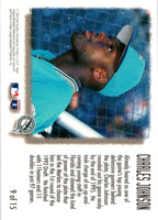 1996 Fleer Rookie Sensations Charles Johnson #9