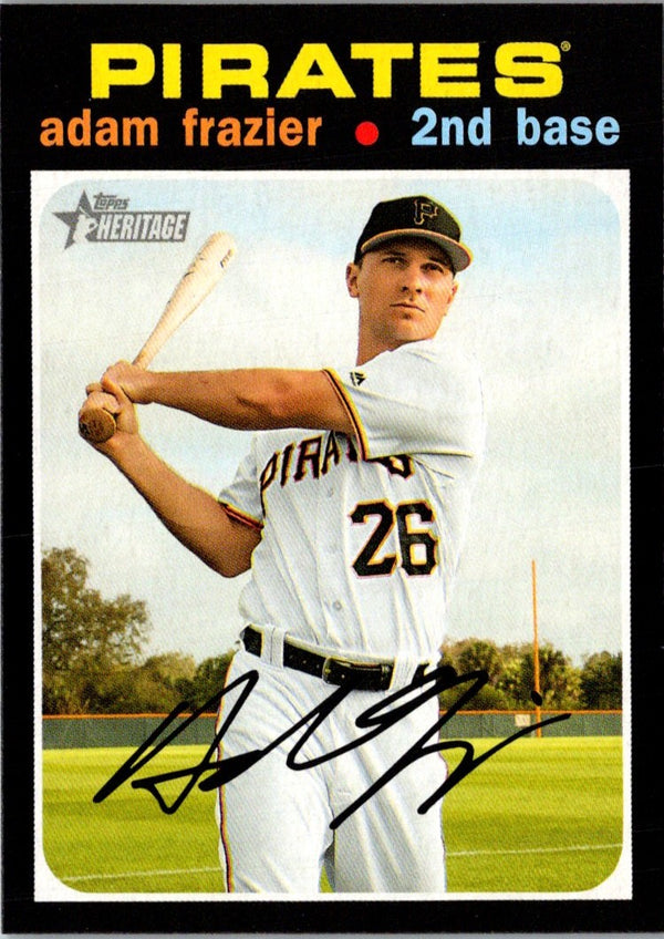 2020 Topps Heritage Adam Frazier #4