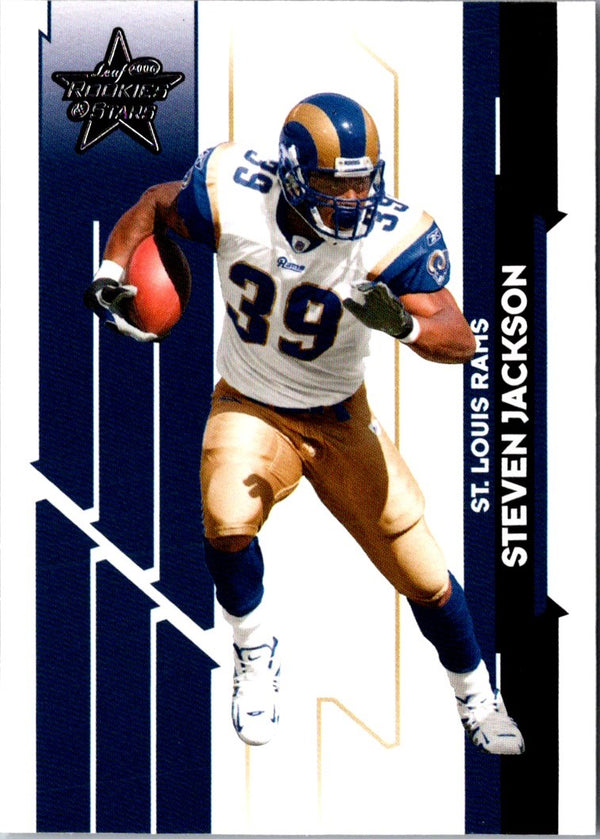 2006 Leaf Rookies & Stars Steven Jackson #94