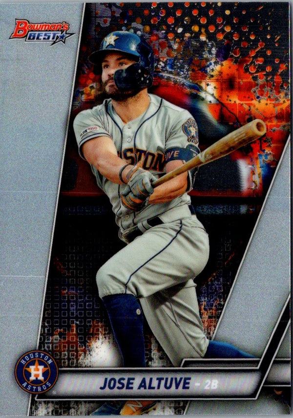 2019 Bowman's Best Jose Altuve #69