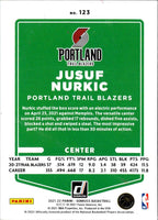 2021 Donruss Holo Red and Gold Laser Jusuf Nurkic #123