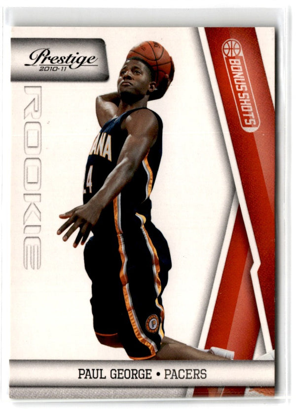 2010 Panini Prestige Bonus Shots Orange Paul George #220 233/499