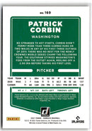 2021 Donruss Holo Red Patrick Corbin