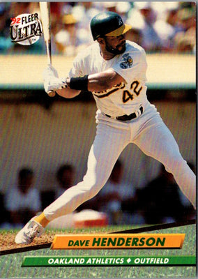 1992 Ultra Dave Henderson #113