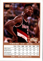 1990 SkyBox Cliff Robinson #239 Rookie