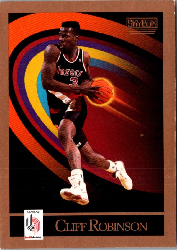 1990 SkyBox Cliff Robinson #239 Rookie
