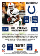 2015 Score Phillip Dorsett