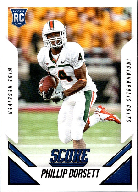 2015 Score Phillip Dorsett #414 Rookie