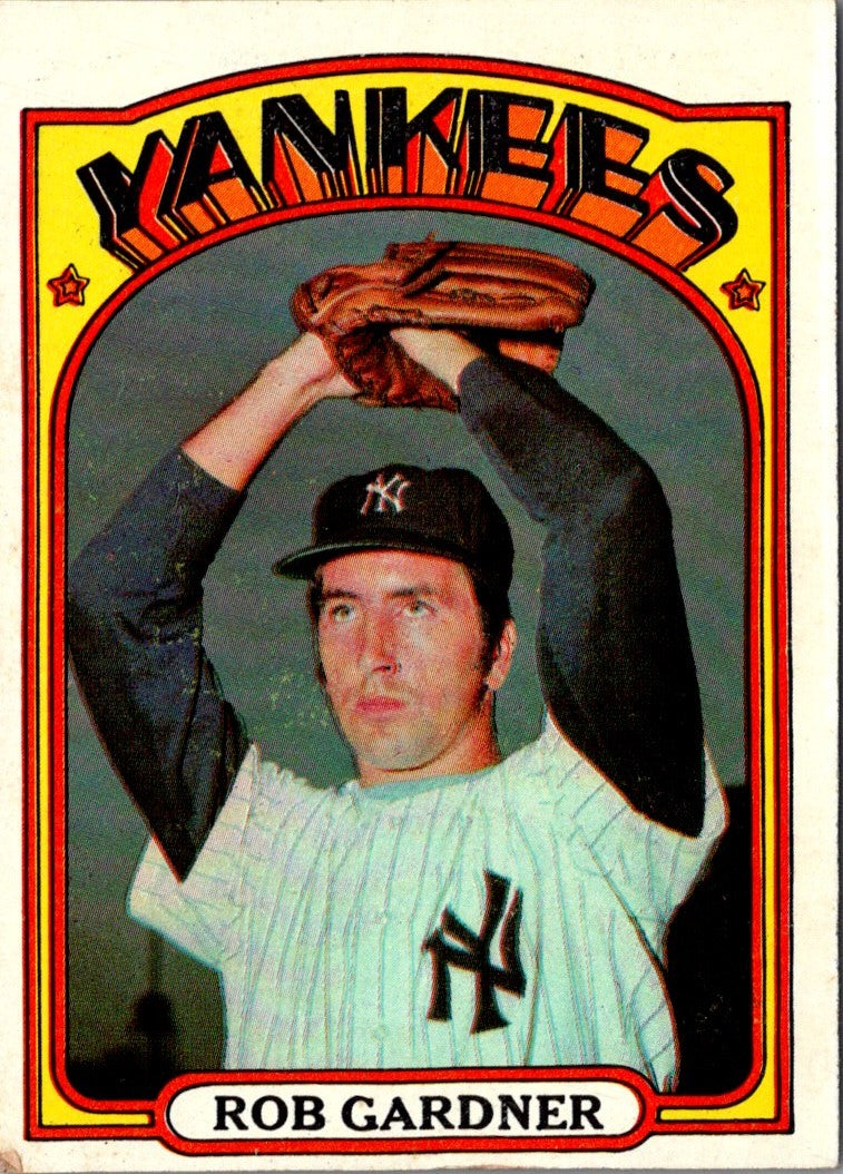 1972 Topps Rob Gardner