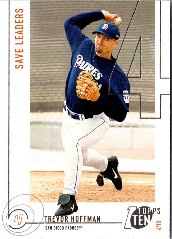 2002 Topps Ten Trevor Hoffman #165