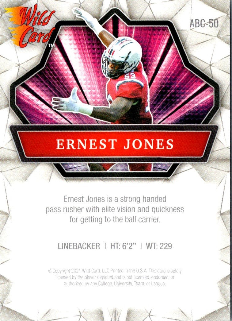 2021 Wild Card Ernest Jones