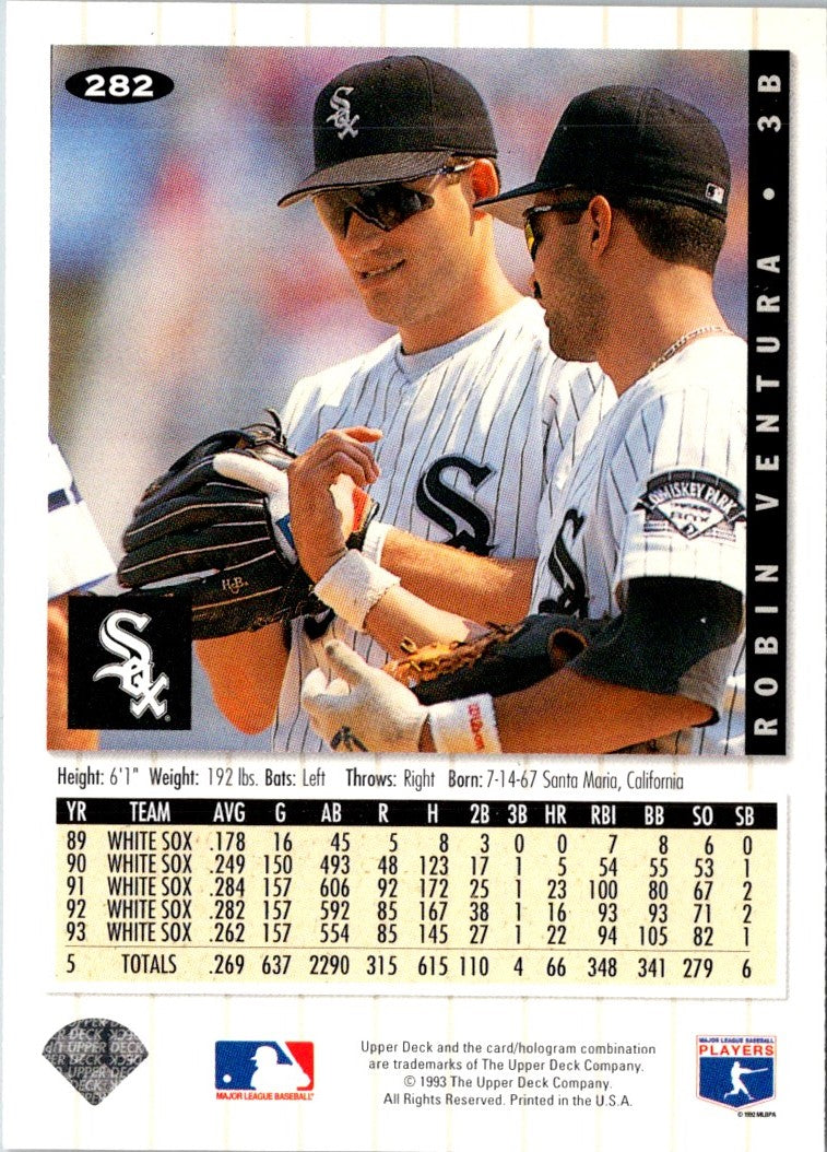 1994 Collector's Choice Silver Signature Robin Ventura