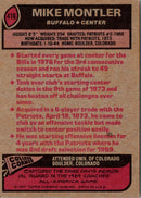 1977 Topps Mike Montler