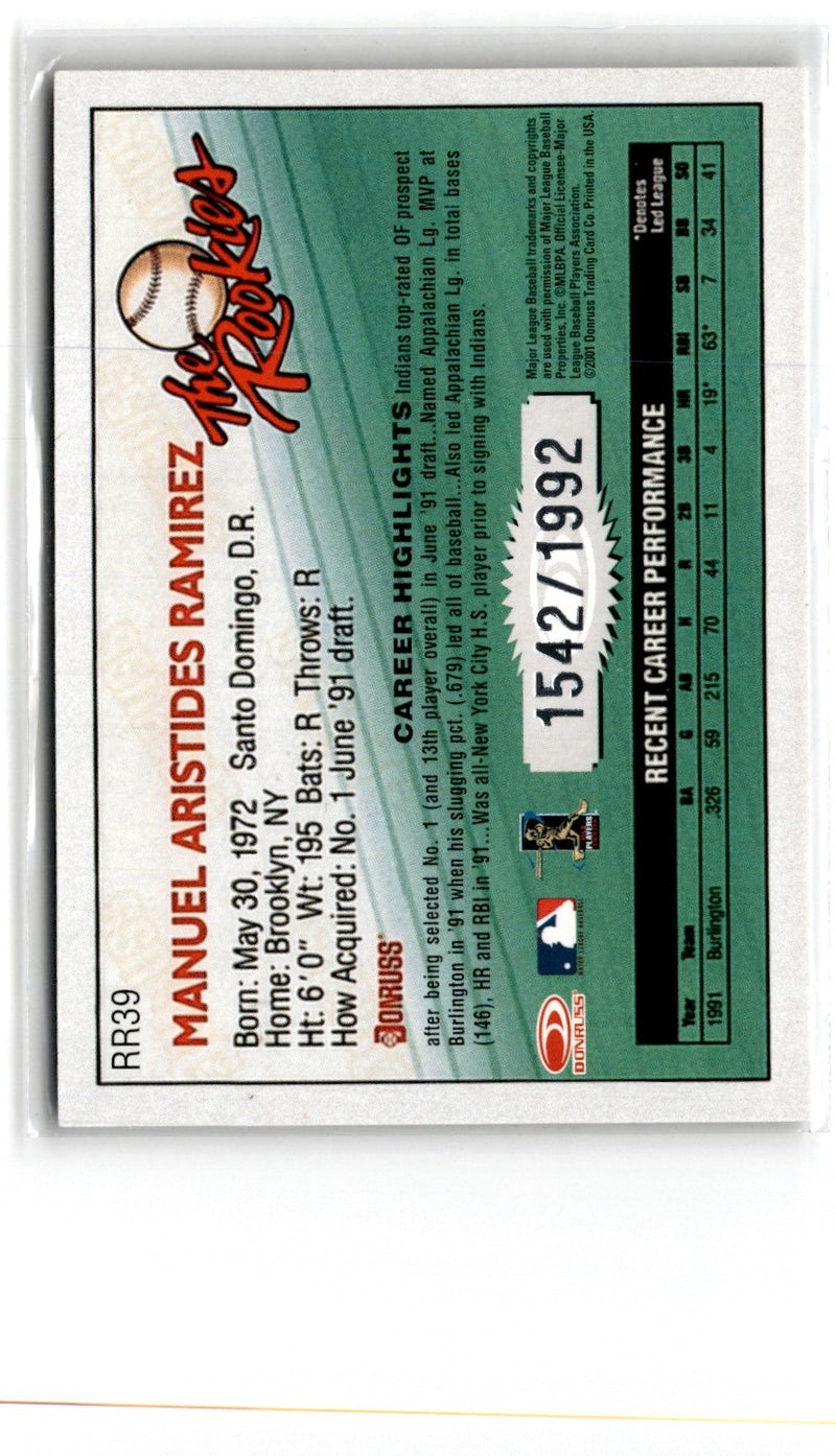 2001 Donruss Rookie Reprints Jeff Kent