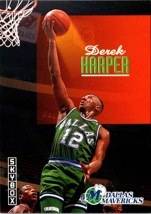 1992 SkyBox Derek Harper #49