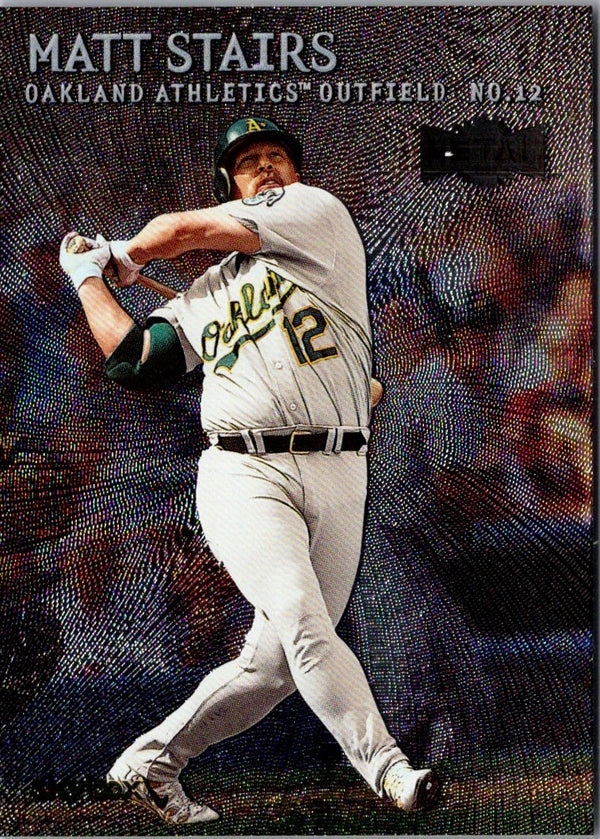 2000 Upper Deck Victory Jason Giambi/Matt Stairs #35