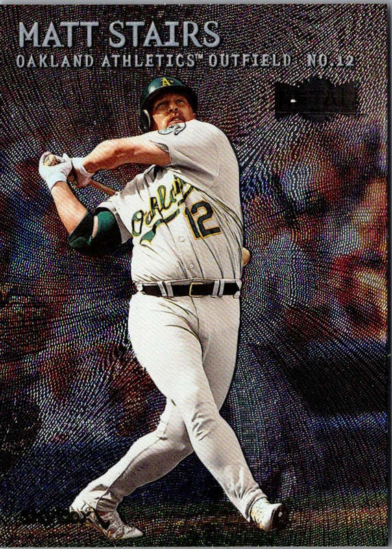 2000 Upper Deck Victory Jason Giambi/Matt Stairs #35