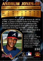 1997 Pacific Crown Collection Andruw Jones #234