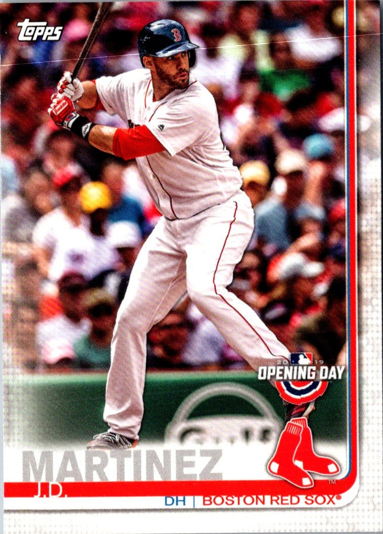 2019 Topps Opening Day J.D. Martinez