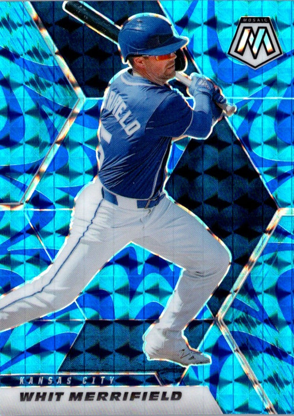 2021 Panini Mosaic Green Whit Merrifield #14