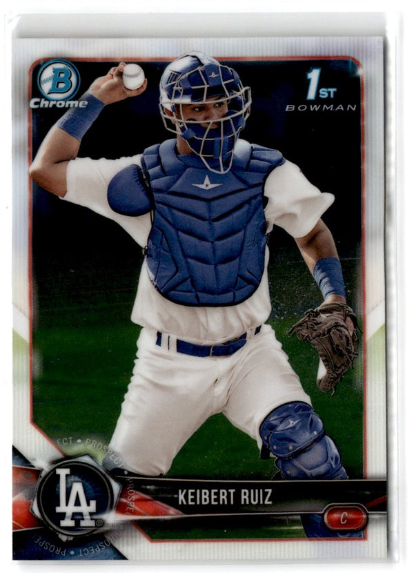 2018 Bowman Chrome Prospects Keibert Ruiz #BCP79