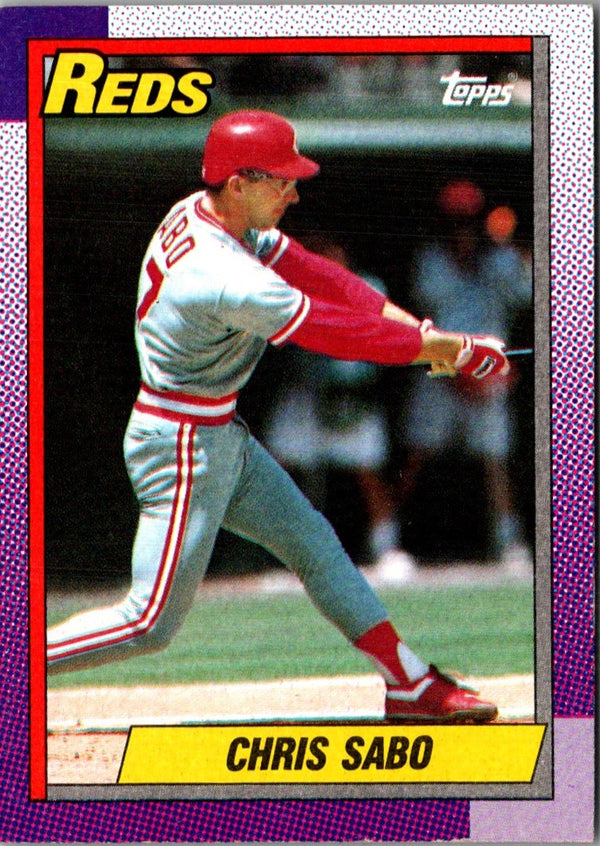 1990 Topps Chris Sabo #737