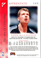 1999 Topps Gallery Todd MacCulloch #145 Rookie