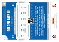 2018 Donruss Golden Tate III #95
