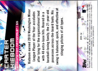 2019 Bowman Platinum Prismatic Prodigies Carter Kieboom #PPP-14