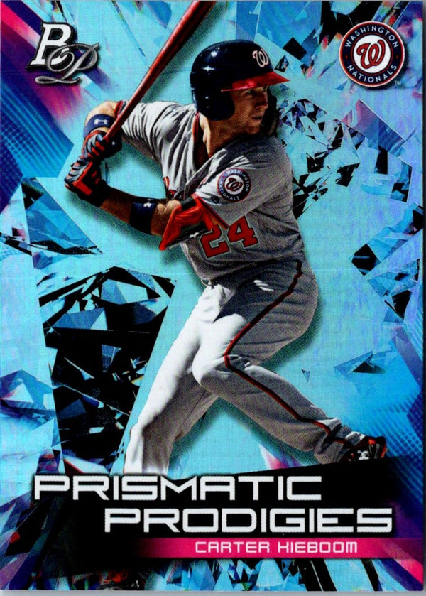 2019 Bowman Platinum Prismatic Prodigies Carter Kieboom #PPP-14