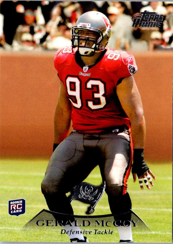 2010 Topps Prime Retail Gerald McCoy #49 Rookie