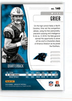 2019 Panini Will Grier #140 Rookie