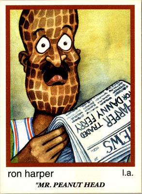 1993 First Amendment Publishing Skinnies Ron Harper #56
