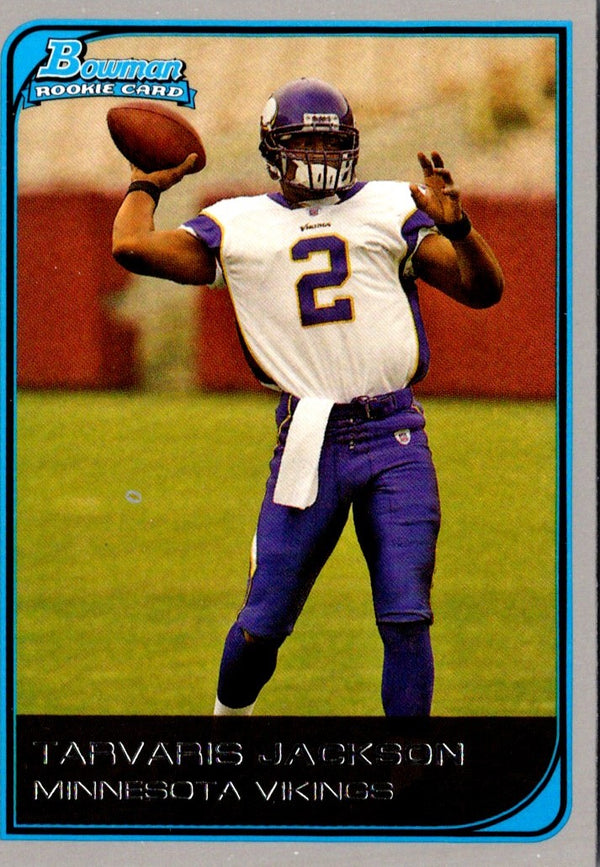 2006 Bowman Tarvaris Jackson #137 Rookie