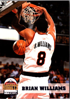 1993 Hoops Fifth Anniversary Gold Brian Williams #329