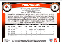 2011 Topps Phil Taylor #27 Rookie
