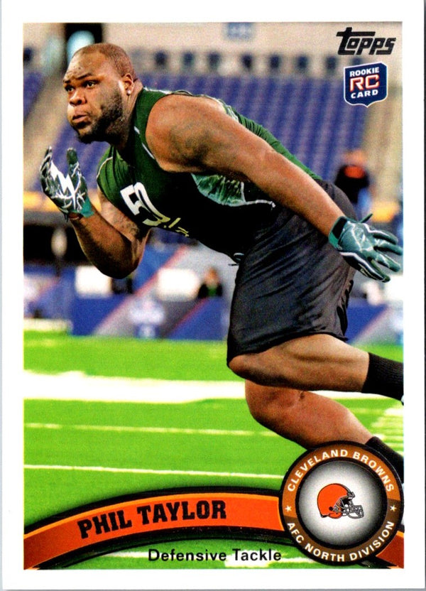 2011 Topps Phil Taylor #27 Rookie