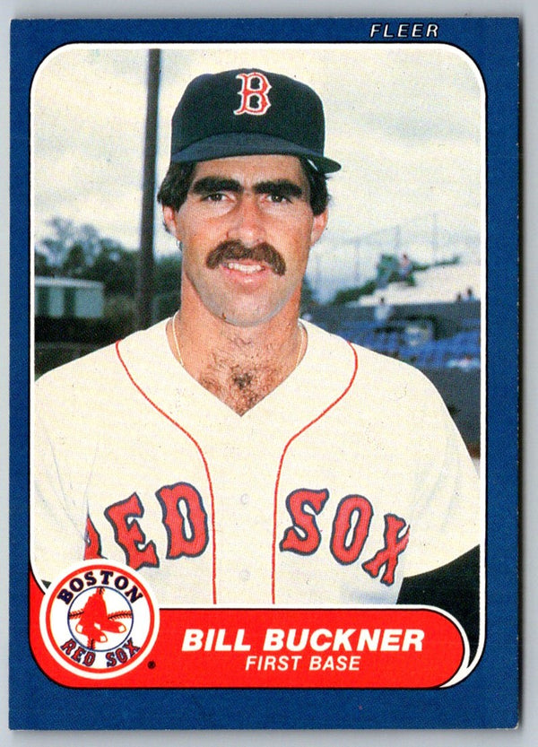 1986 Fleer Bill Buckner #343