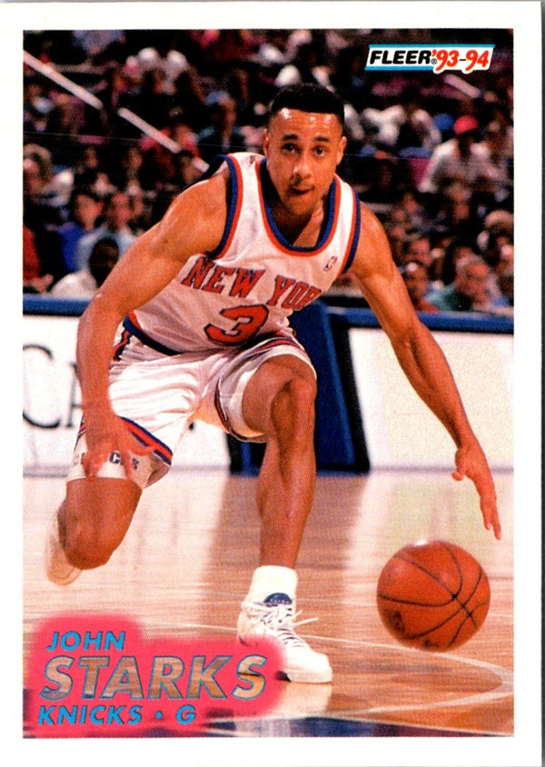 1993 Fleer John Starks #146