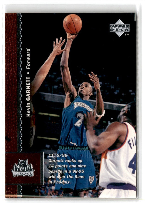 1996 Upper Deck Kevin Garnett #251