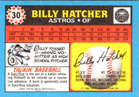 1988 Red Foley Stickers Billy Hatcher #30