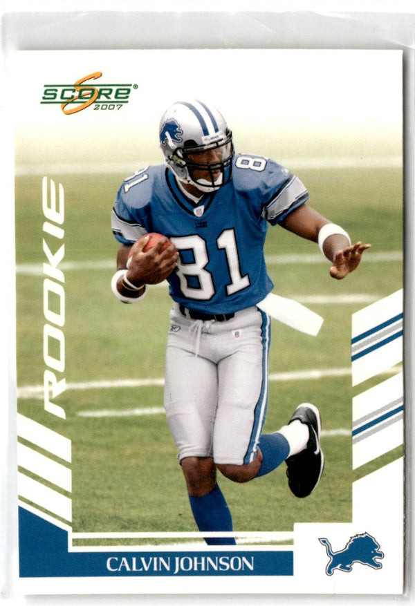 2007 Score Calvin Johnson #351 Rookie