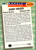 1992 Fleer Rookie Sensations Kenny Walker #11