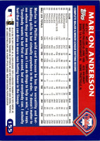 2003 Topps Home Team Advantage Marlon Anderson #155